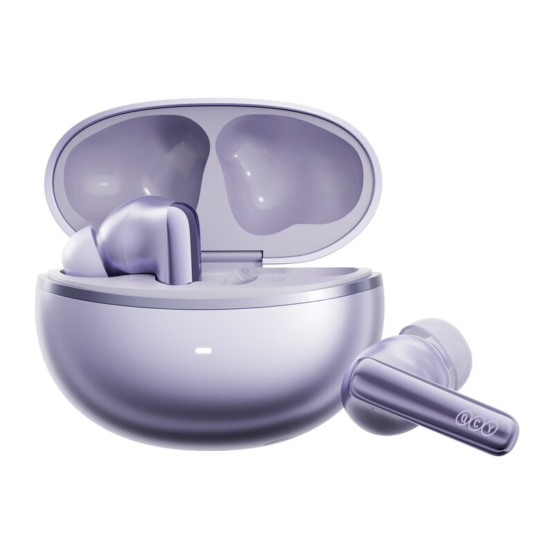 TWS QCY MeloBuds N70-hodetelefoner (lilla)