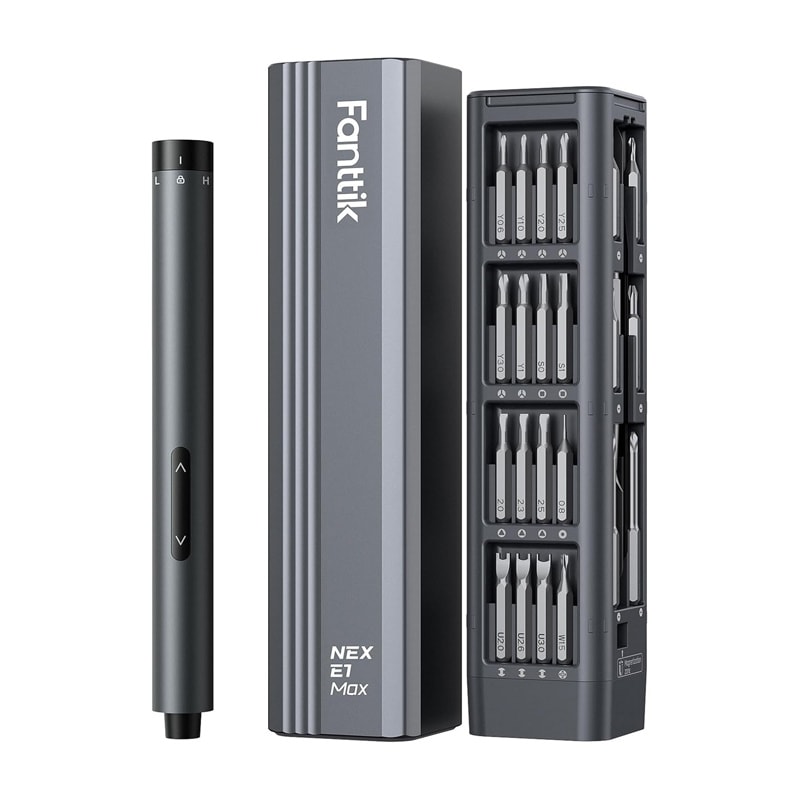 Fanttik E1 Max 3,7 V elektrisk skrutrekkersett (grått)