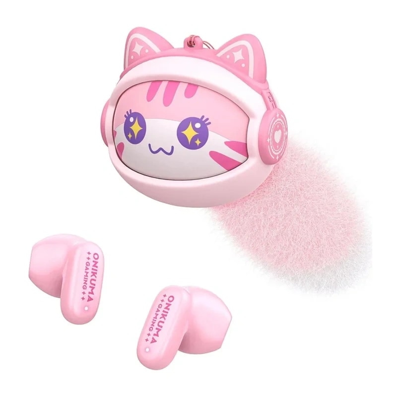 TWS ONIUKMA TX603 hodetelefoner (rosa)