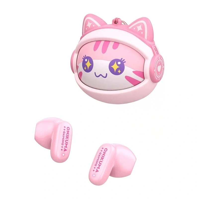 TWS ONIUKMA TX603 hodetelefoner (rosa)