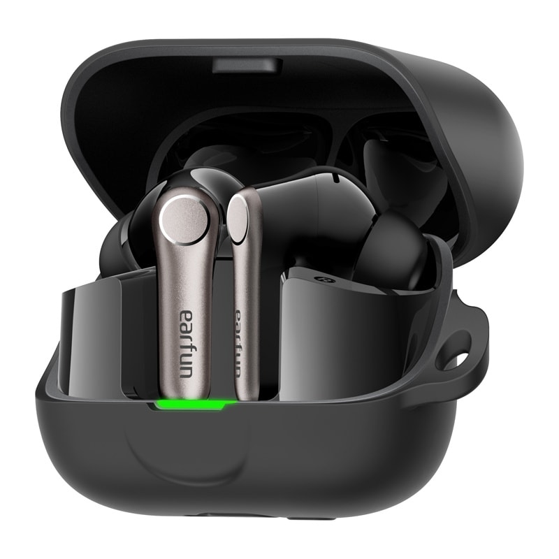 EarFun Air Pro 4+ trådløse ørepropper / in-ear-hodetelefoner med adaptiv ANC / TWS-ørepropper – Svart