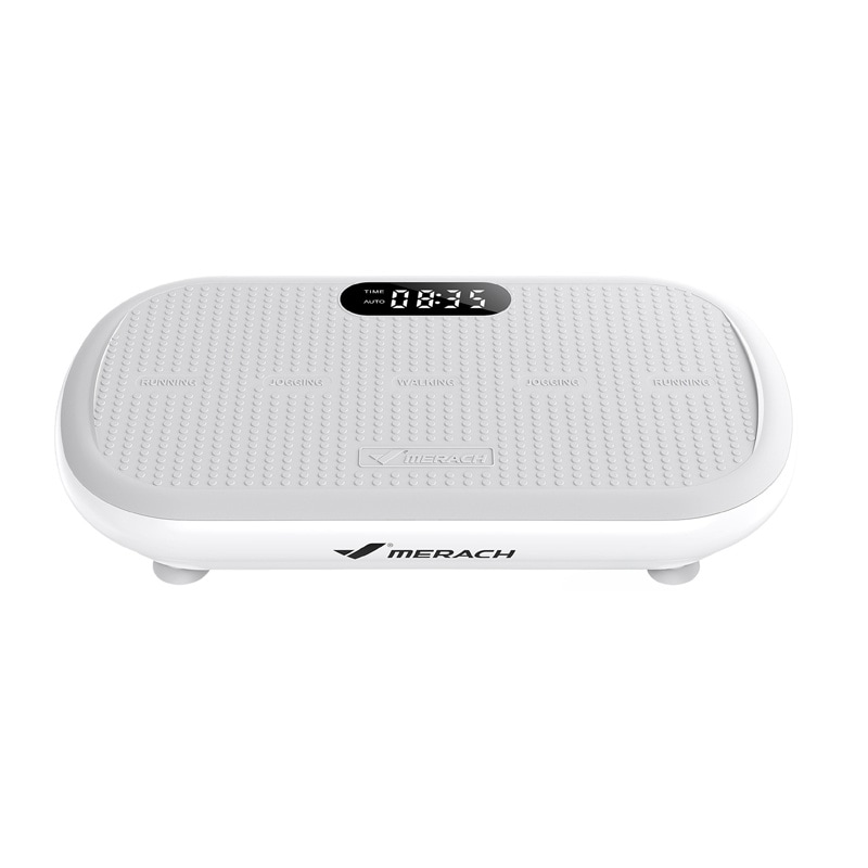MERACH MR-2440G1-EU vibrasjonsplattform (grå) / Vibrasjonsplattform med en kapasitet på 200 kg og Bluetooth