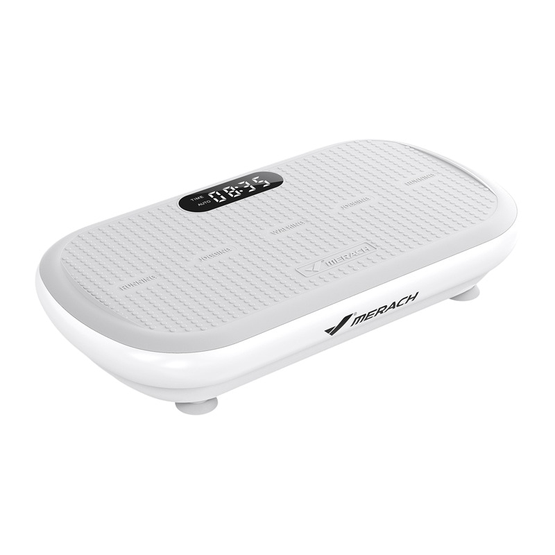 MERACH MR-2440G1-EU vibrasjonsplate / treningsplate med Bluetooth-høyttaler – Grå
