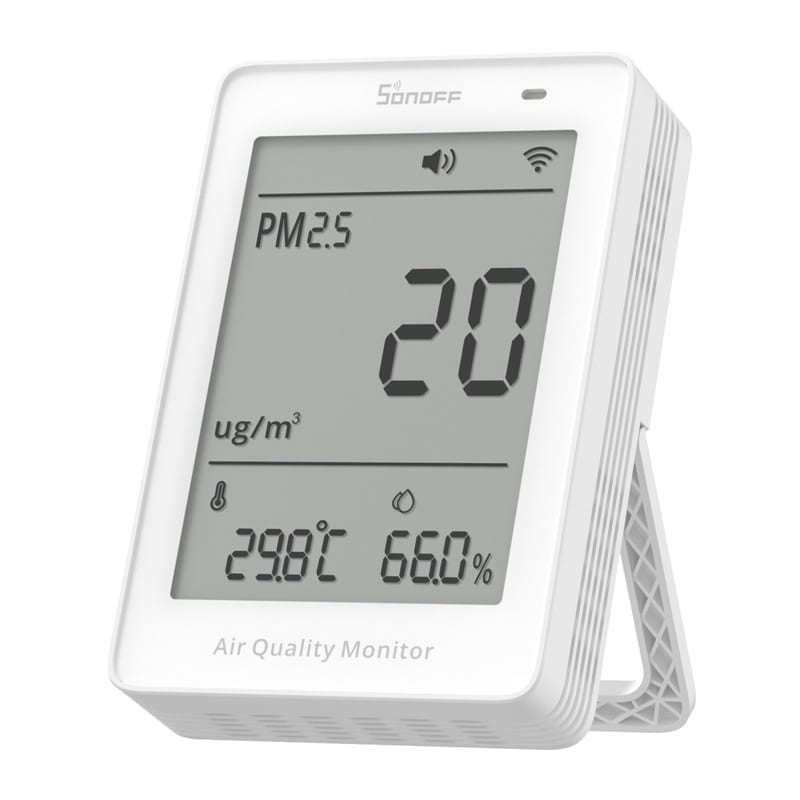 Sonoff AirGuard PM2.5 SAWF-07P WiFi LCD luftkvalitetsmonitor