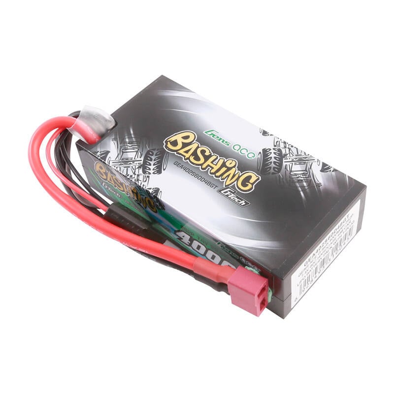 LiPo Gens ace G-Tech 4000mAh 2S2P 7,4V 60C batteripakke