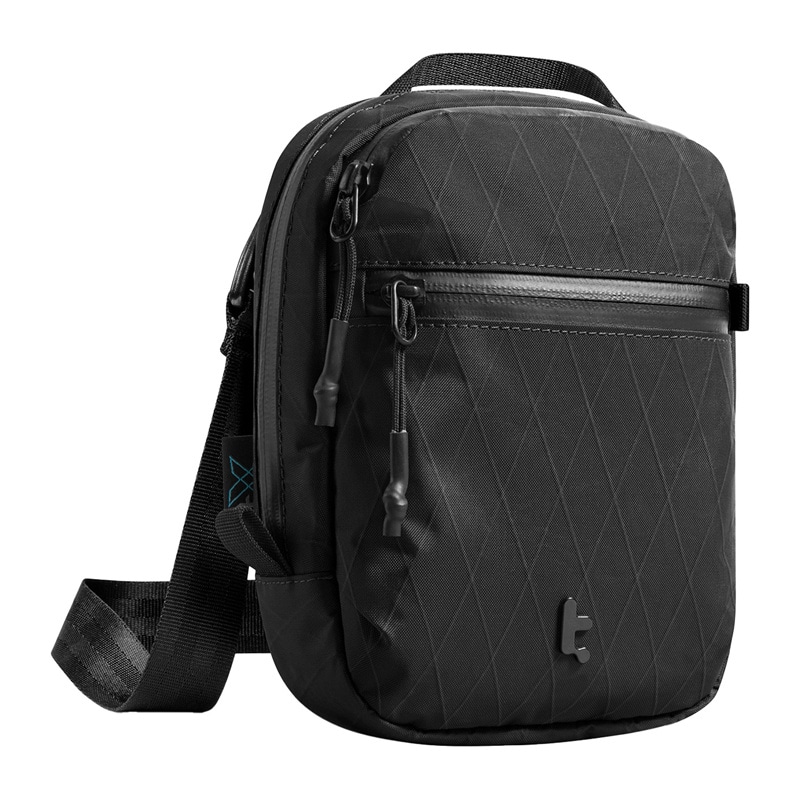 TOMTOC Aviator-T37 reiseveske med skulderrem X-Pac 1,3L (svart)