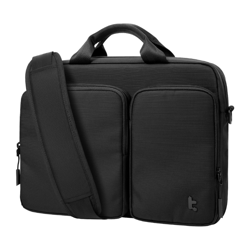 TOMTOC Navigator-A33 skulderveske for bærbar PC 14" (svart)