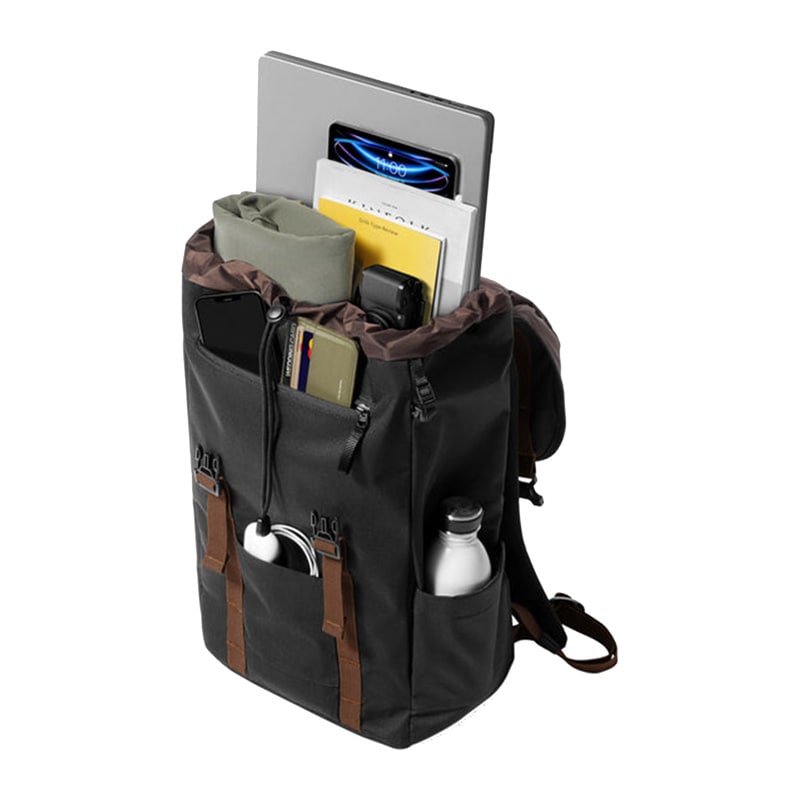 Laptop-ryggsekk Tomtoc VintPack-TA1,15,6"/22L / 15,6'' (svart)