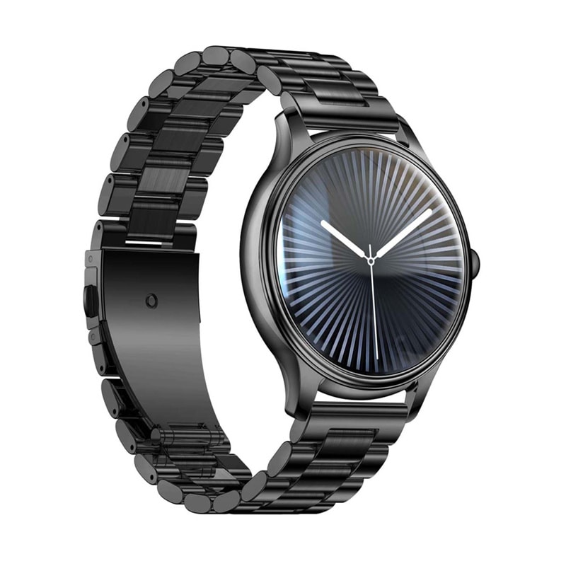 COLMI L28 Smart Watch (svart + svart stålrem)