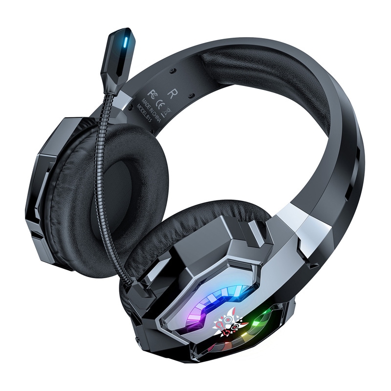 ONIKUMA B15 gaming-hodetelefoner (svart)