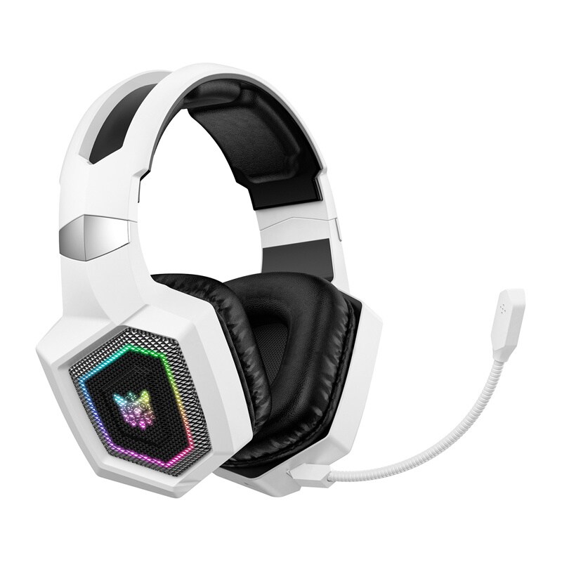 ONIKUMA GT806 gaming-hodetelefoner (hvit)
