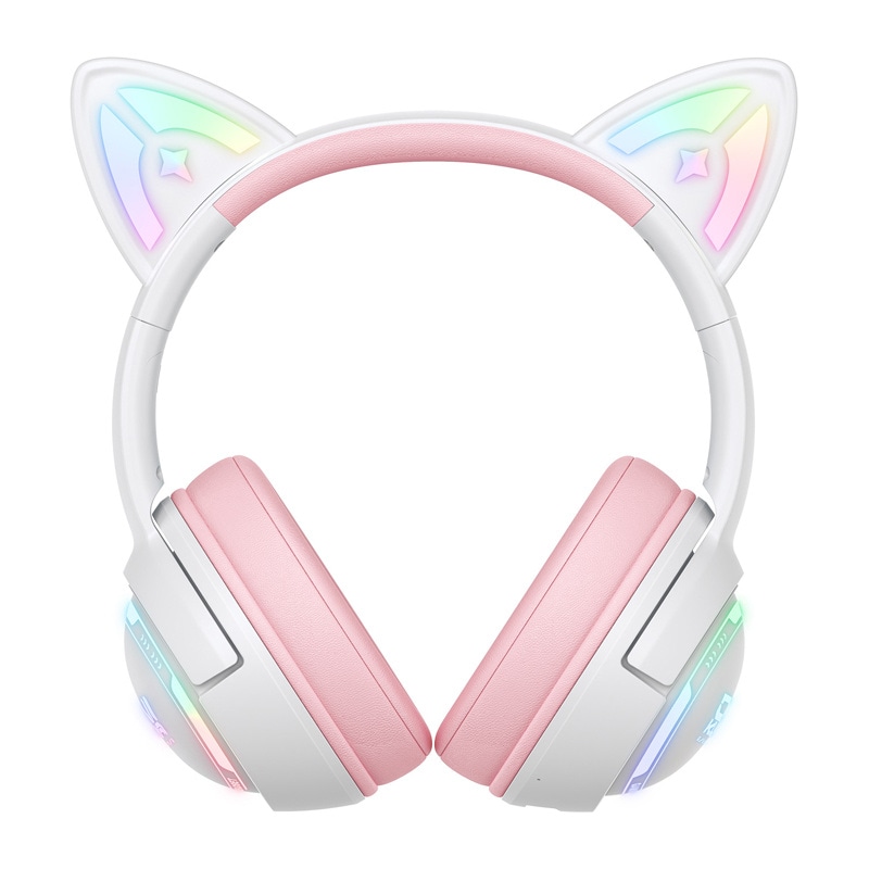 ONIKUMA GT838 gaming-hodetelefoner (rosa)