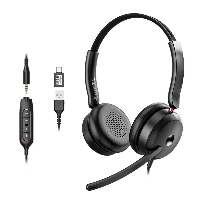 ONIKUMA X81 gaming-hodetelefoner (svart)