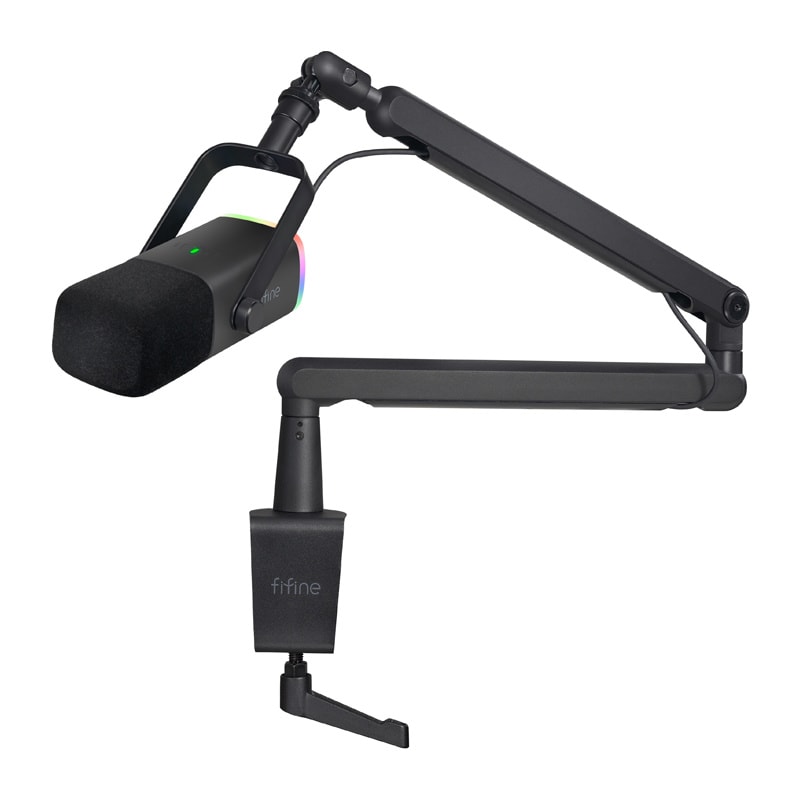 Fifine TAM8 dynamisk mikrofon (svart)
