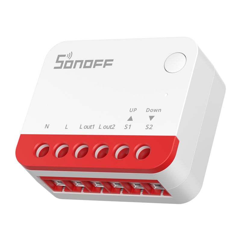 Smart ZigBee-bryter for rullegardin Sonoff MINI-ZBRBS (4pak)