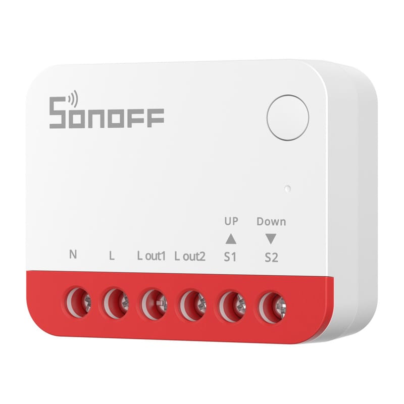 Smart ZigBee-bryter for rullegardin Sonoff MINI-ZBRBS (4pak)