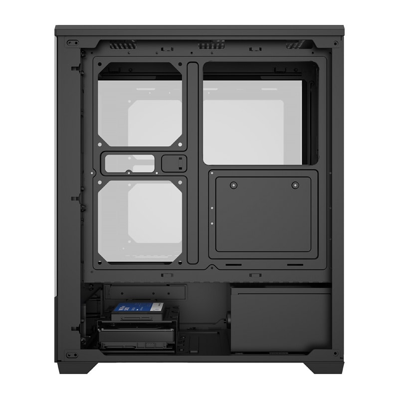 DarkFlash C365 PC-koffert (svart)