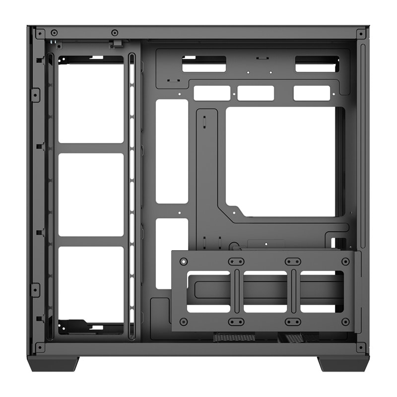 DarkFlash C280 PC-kabinett (svart) + 7 vifter