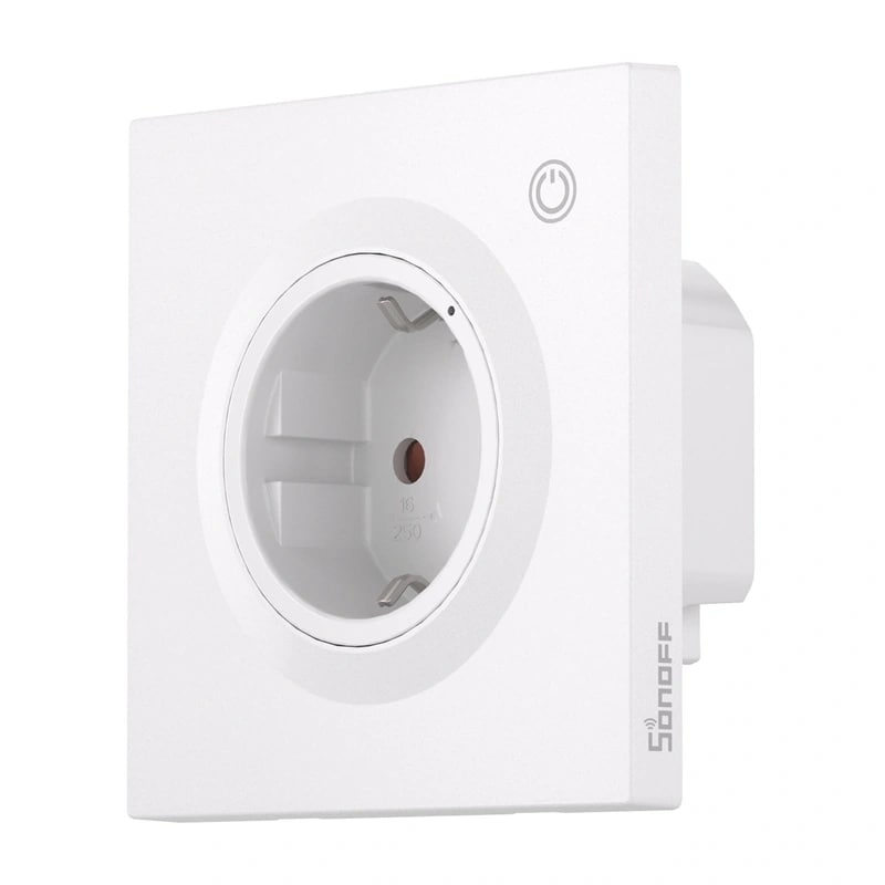 Sonoff WS01TPF-E WiFi Smart veggkontakt (type F)