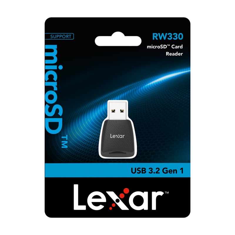 Lexar RW330U USB 3.2 micro SD, UHS-I minnekortleser