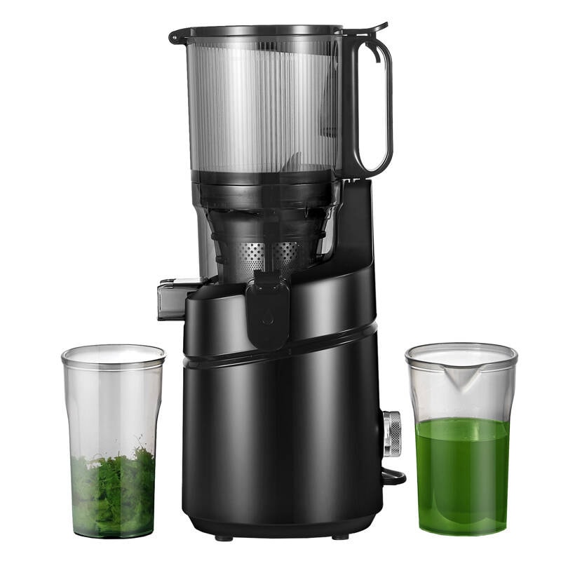 AMZCHEF SJ-036-BK saftpresse med lav hastighet (svart)