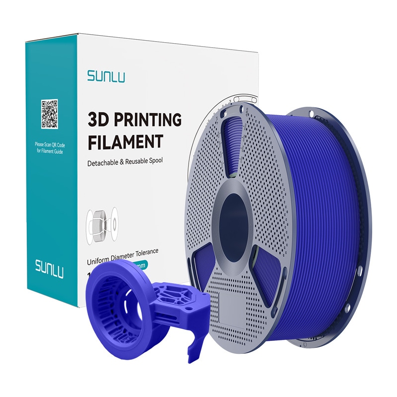 Sunlu PETG høyhastighets matt filament (blå)