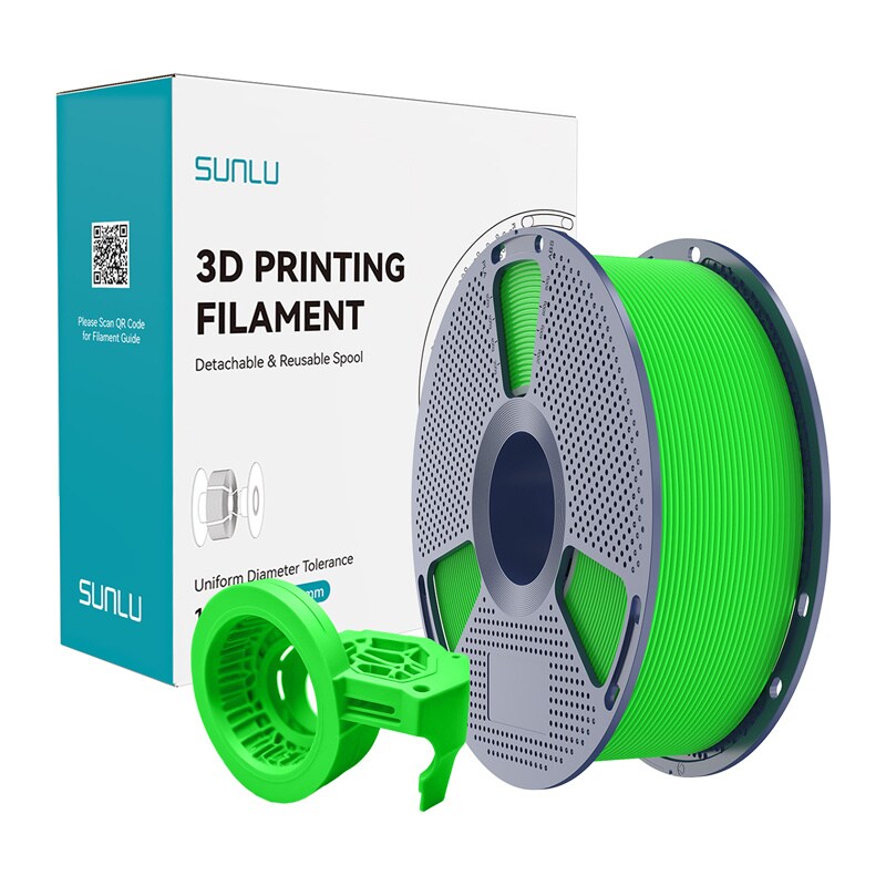 Filament Sunlu PETG høyhastighets matt (zielony)