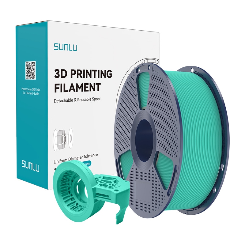 Sunlu PETG høyhastighets matt filament (Mint)