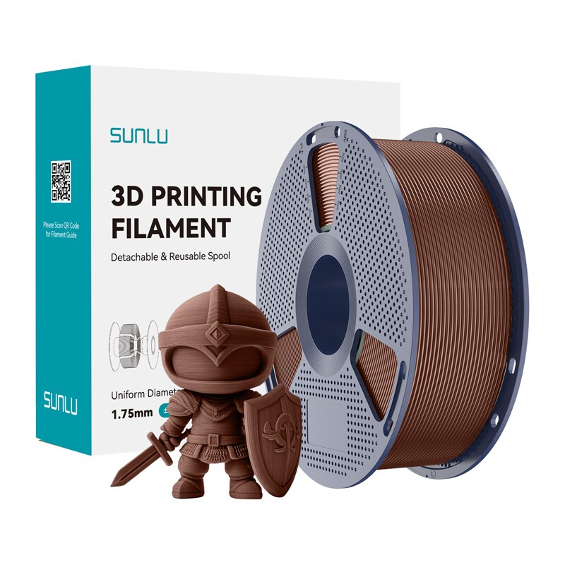Sunlu PLA+ Filament (sjokolade)