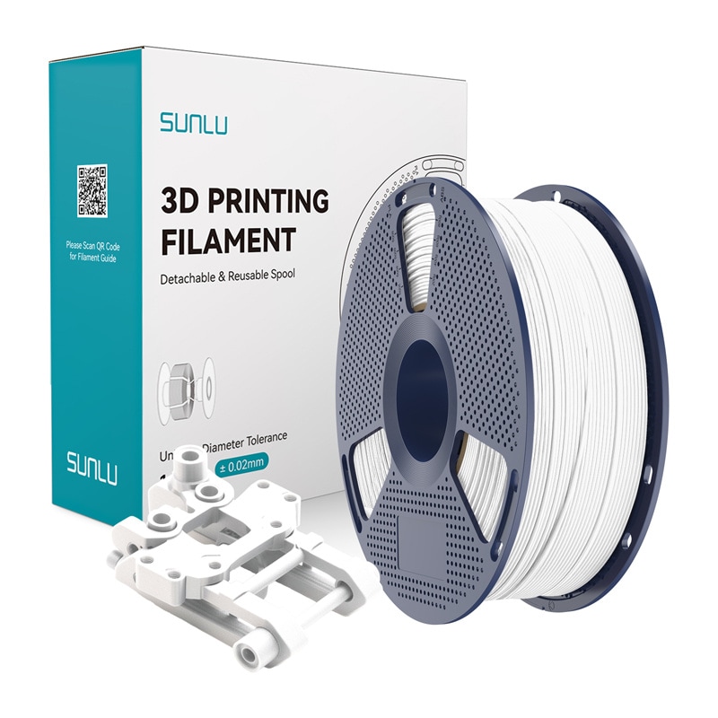 Sunlu ABS-filament (hvit)
