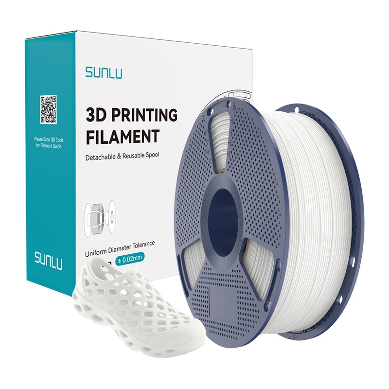 Sunlu TPU 95A Filament (hvit)