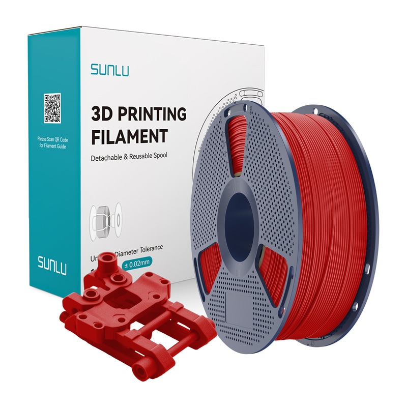 Sunlu ABS-filament (rød)