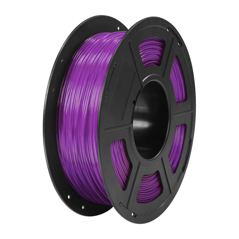 Anycubic TPU-filament (gjennomsiktig lilla) 1 kg