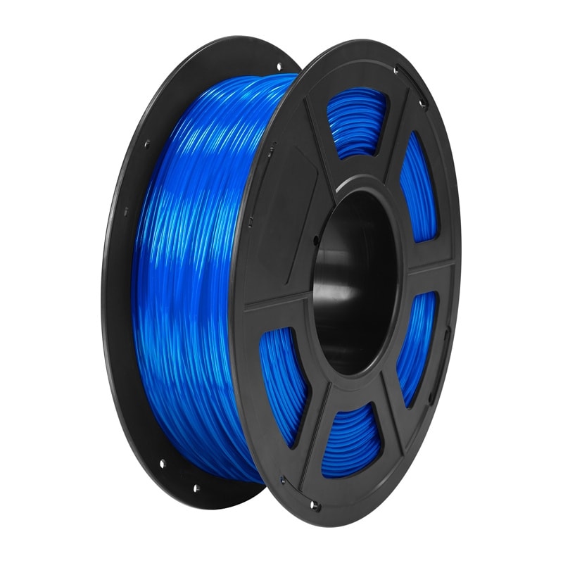 Anycubic TPU-filament (gjennomsiktig blå) 1 kg
