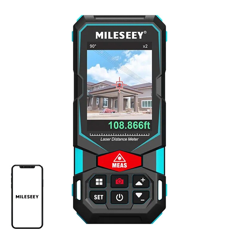 Mileseey S7 laseravstandsmåler med 100 m kamera