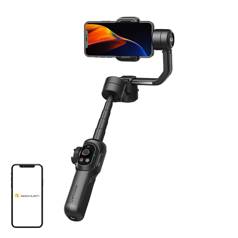AOCHUAN S2 Gimbal (svart)