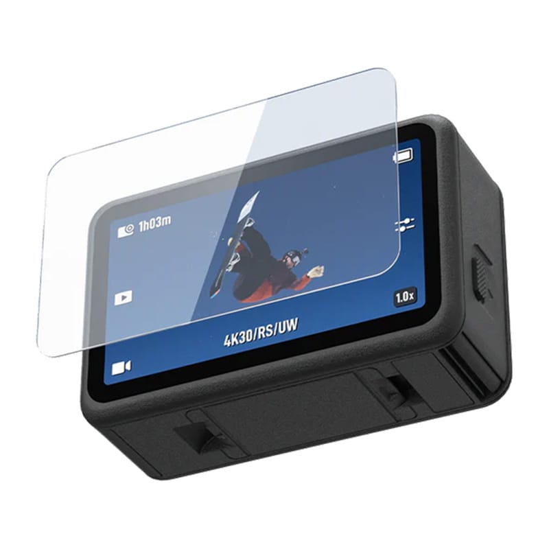 Telesin herdet glass sett for DJI Osmo Action 6 (objektiv + skjerm)