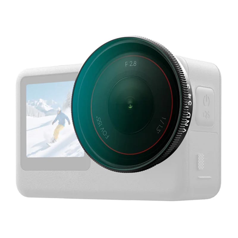 Telesin CPL/VND8/UV-filtersett for DJI Osmo Action 6 (3 stk.).