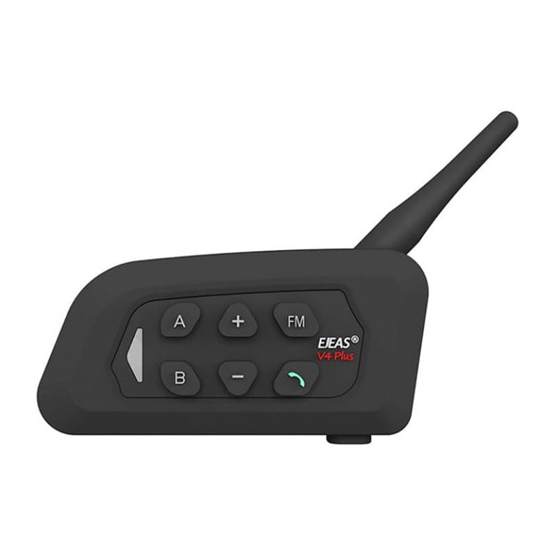 EJEAS V4 Plus intercom for motorsykkel for opptil 4 deltakere