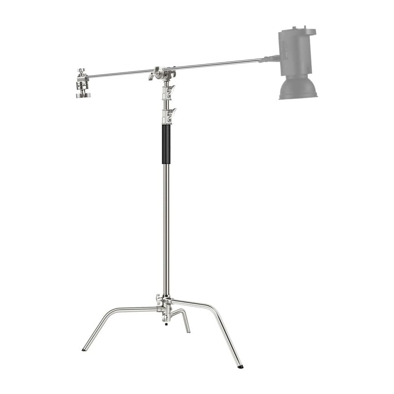 NEEWER SC320 320 cm C-stativ i rustfritt stål med forlengelsesarm