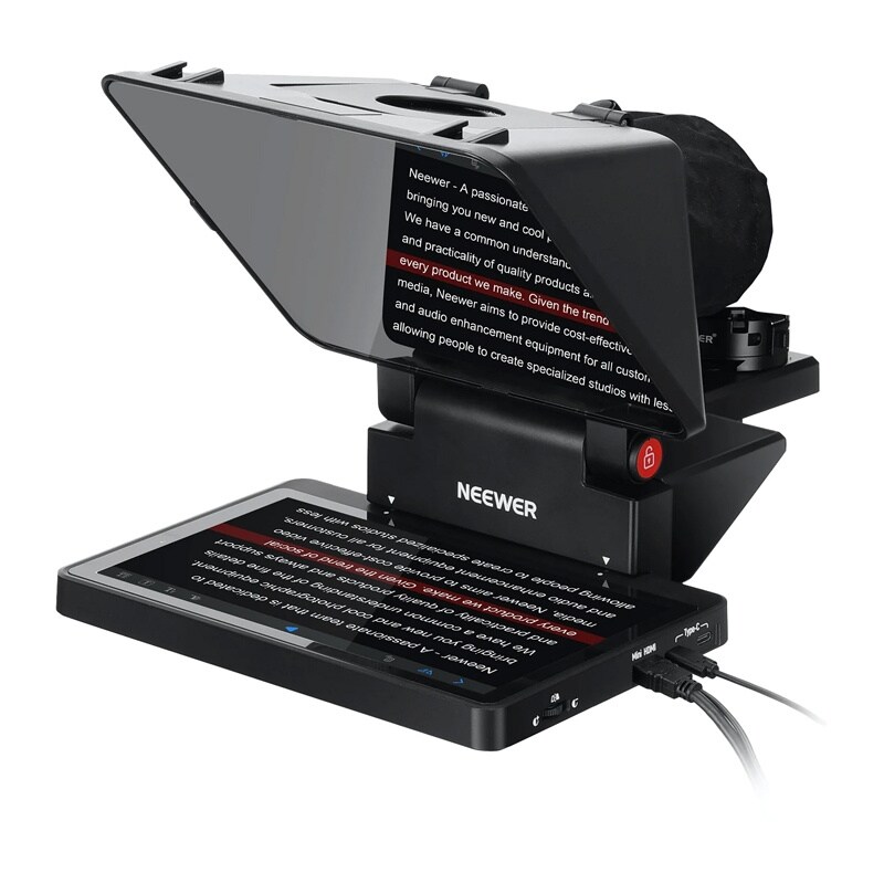 Neewer X11 TM8 Teleprompter med innebygd skjerm