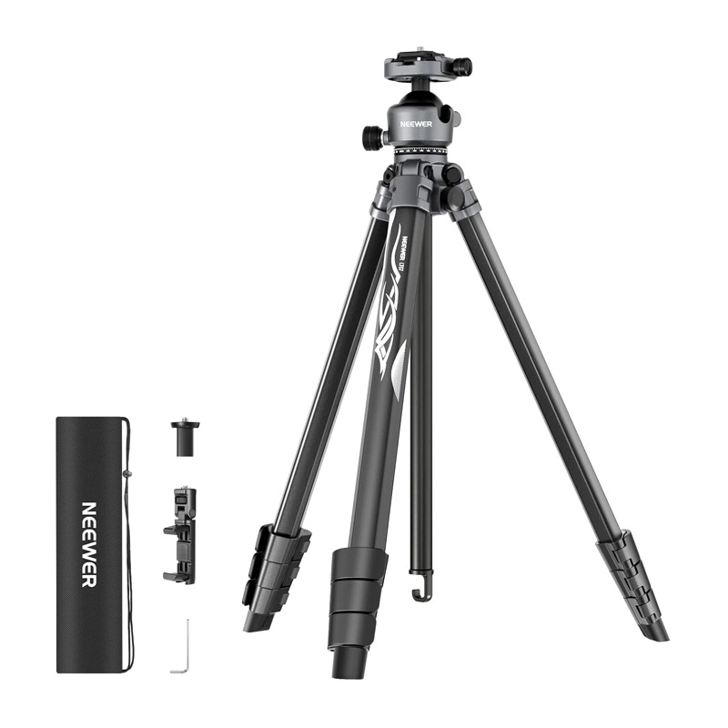 Neewer LT07 Aluminium reisestativ med kulehode