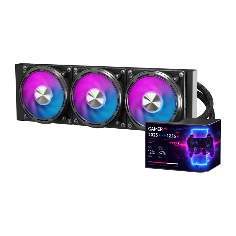 DarkFlash UV360 CPU-kjøler (svart)