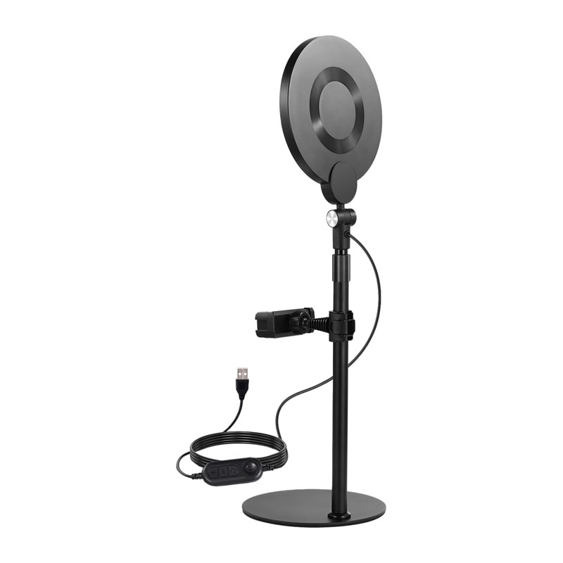 Neewer R06 18 cm rund LED-telefon-selfiesett