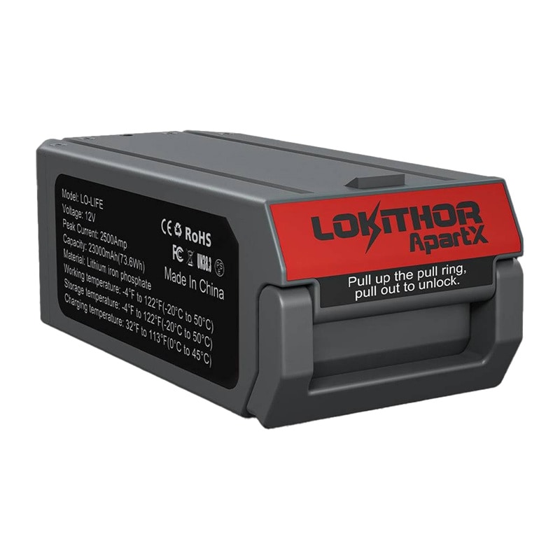 ApartX LO-LIFE 2500A 51,2 Wh batteri