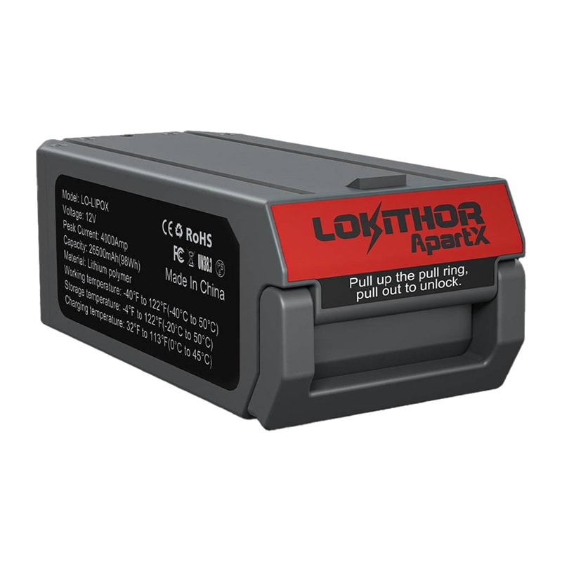ApartX LO-LIPOX 4000 mAh 98 Wh batteri