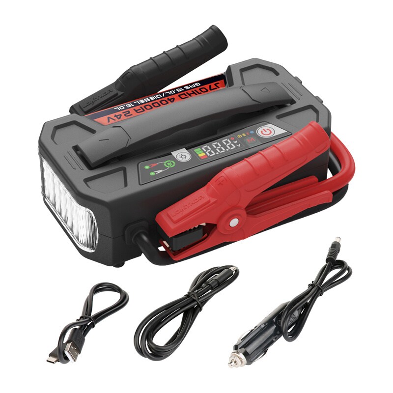 LOKITHOR J701HD startbooster, 207,2 Wh, 4 000 A