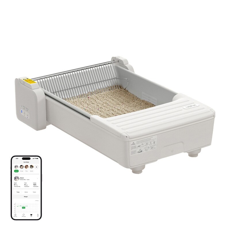 UBPet C31 smart selvrensende kattedo