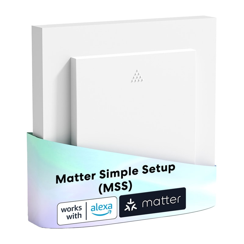 MEROSS MRS105MA-EU Smart Wi-Fi (Matter) rullegardinbryter (4-pakning)