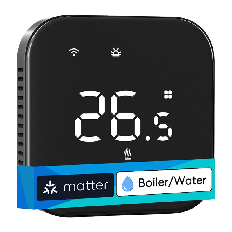 MEROSS MTS215BMA-B(EU) smart Wi-Fi-termostat (svart)